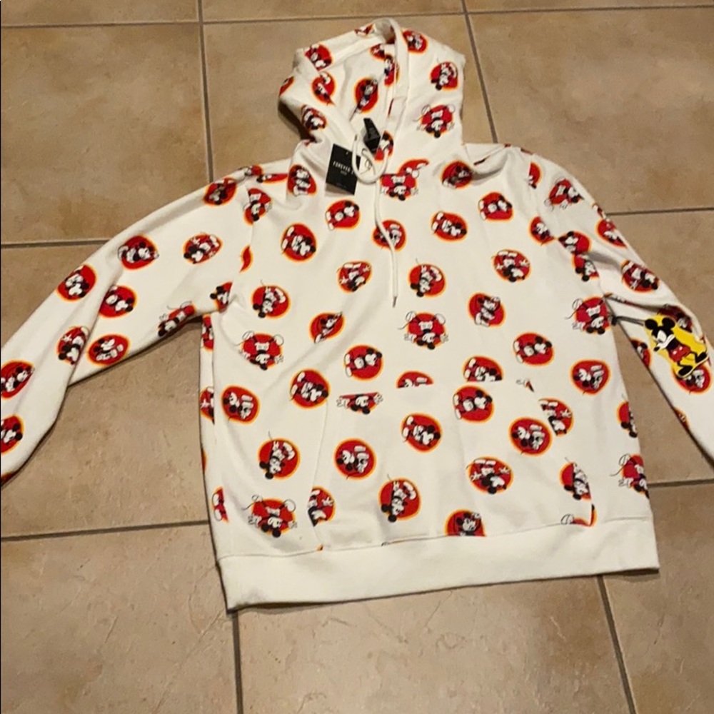 Brand new Forever 21 Mickey Mouse hoodie.